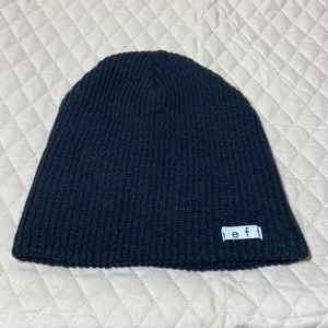 Neff Black Toboggan. Measurements in photos. Unisex